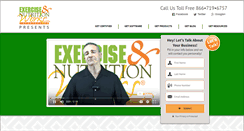 Desktop Screenshot of exerciseandnutritionworks.com